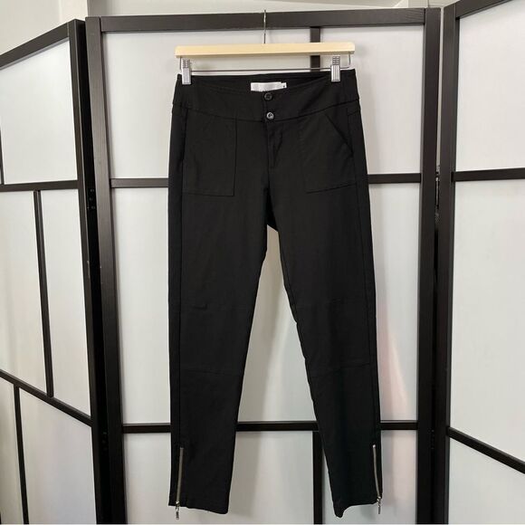 [26] Brenda Beddome Women’s Classic Black Straight Leg Business Casual Trousers - Picture 2 of 12